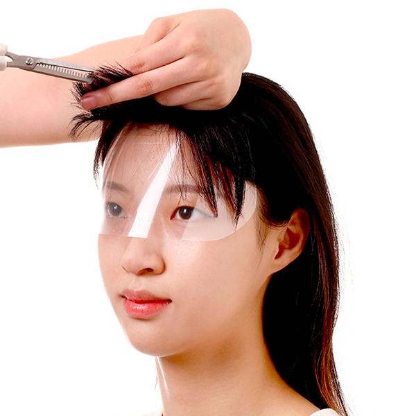 유해물질 방지 투명 얼굴 스티커 마스크 (20장 세트)